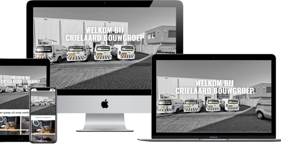 Crielaard Bouwgroep - Van Son Webdesign en Hosting